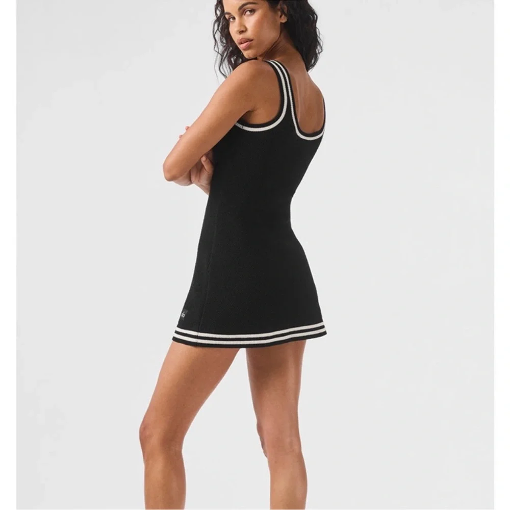 Alo Tennis Club Sweater Knit Dress